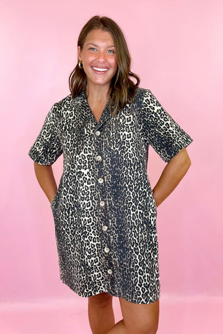 Forever Feelings Leopard Mini Dress
