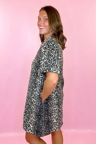Forever Feelings Leopard Mini Dress