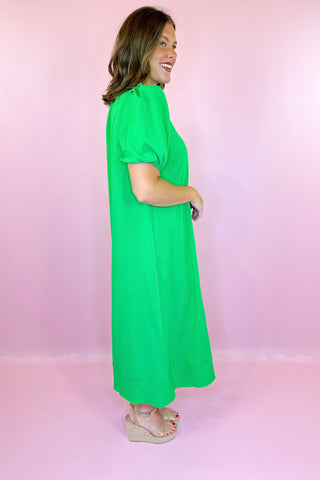 Midi Dress Green