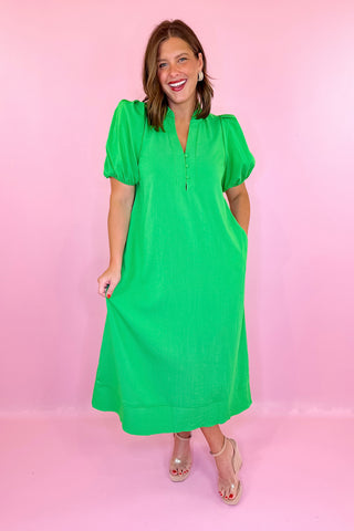 Midi Dress Green