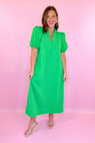 Midi Dress Green