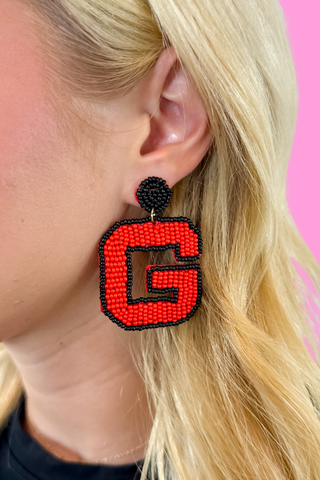 Georgia beaded earrings