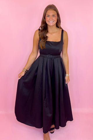 black semi formal dress