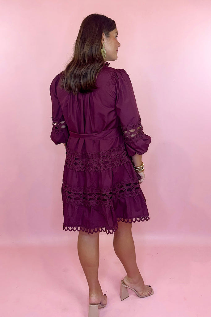 Merlot Lace dress