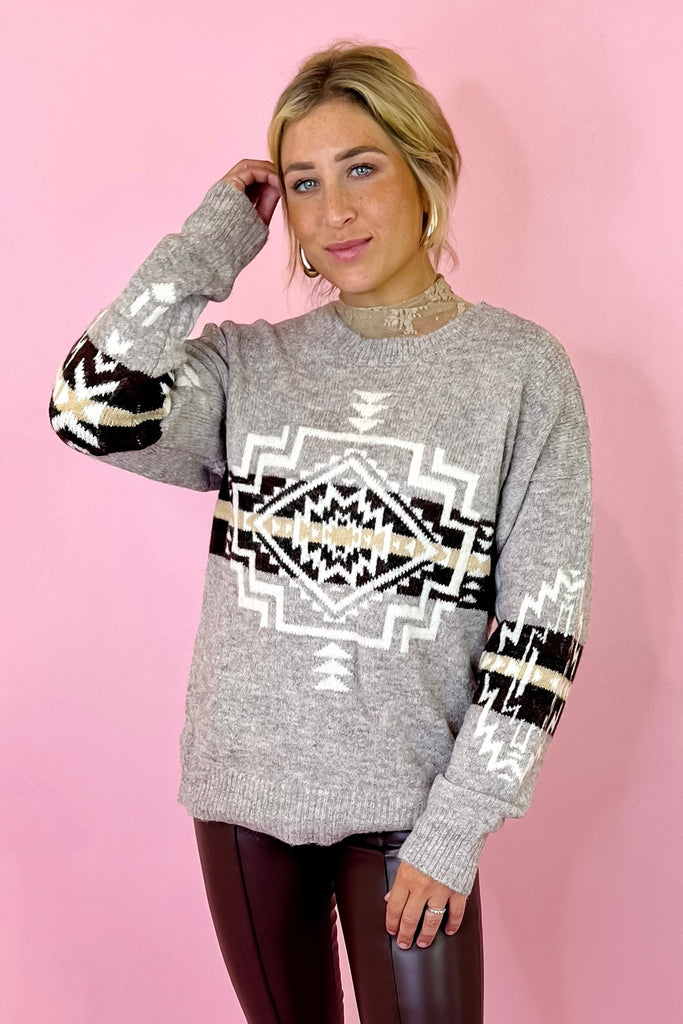 aztec sweater