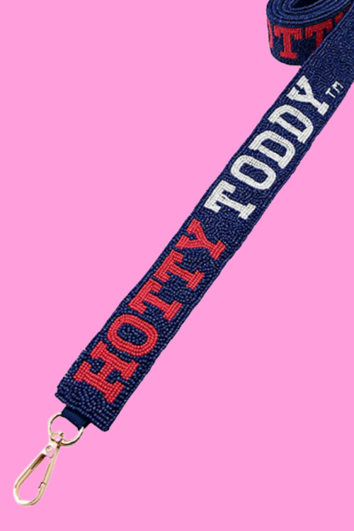 Hotty Toddy Beaded Bag Strap