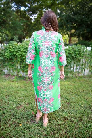 House Of MBR Jade Garden Bouvier Maxi Dress
