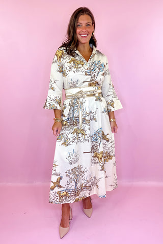 House Of MBR Maple Field & Feather© Ruthie Shirt Dress Long