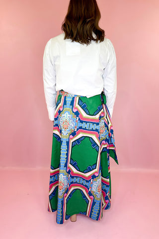 House Of MBR Portico© Brady Wrap Maxi Skirt
