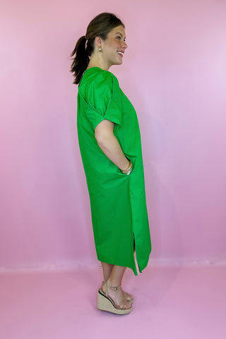Midi Dress Kelly Green