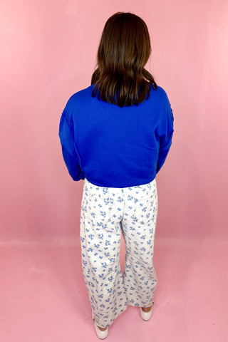 Josie Floral Barrel Pant