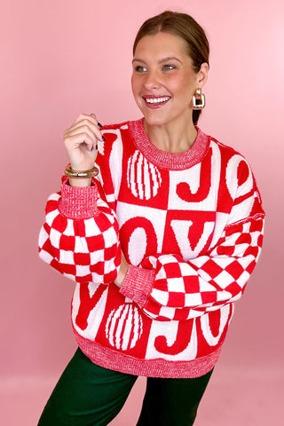 Joy christmas sweater