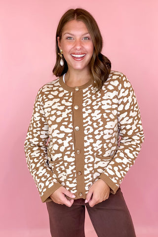 leopard print sweater