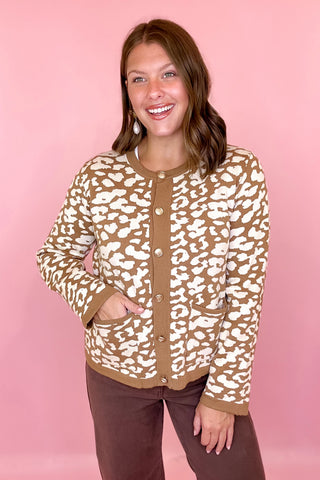 leopard print sweater
