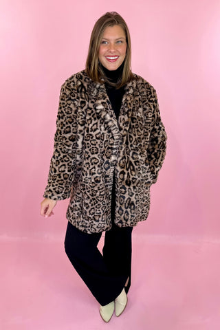 Leopard Fur Long Coat