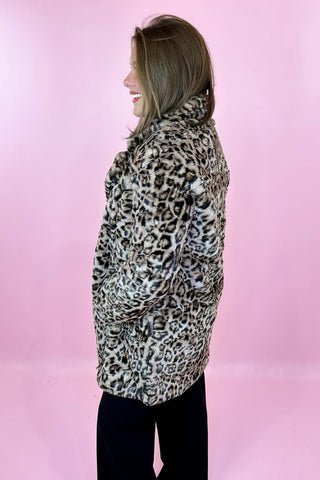 Leopard Fur Long Coat