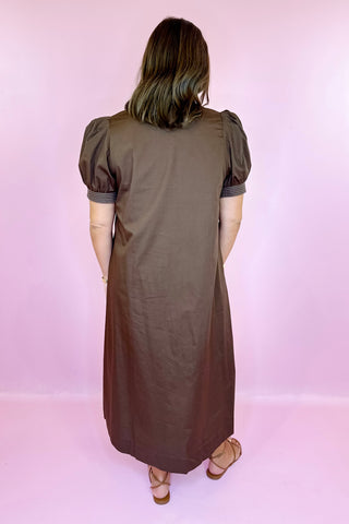 Midi Dress Brown
