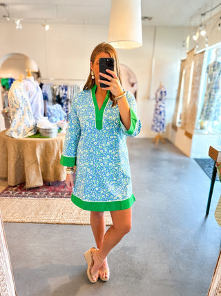 Mary Square Brenda Mini Dress  Meadow Line