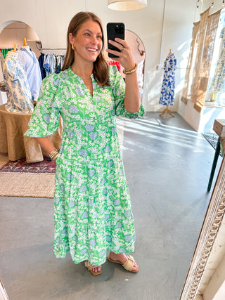 Mary Square Cameron Midi Dress Daisy Chain