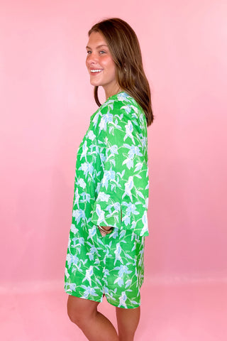 Mary Square Elizabeth Beach Coverup Tiki Tropics