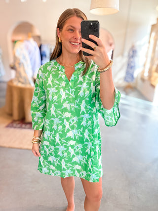 Mary Square Elizabeth Beach Coverup Tiki Tropics