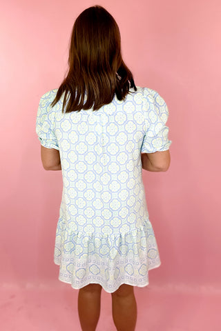 Mary Square Natalia Mini Dress Mosaic Charm