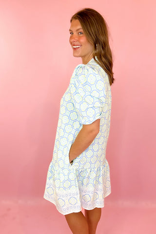 Mary Square Natalia Mini Dress Mosaic Charm