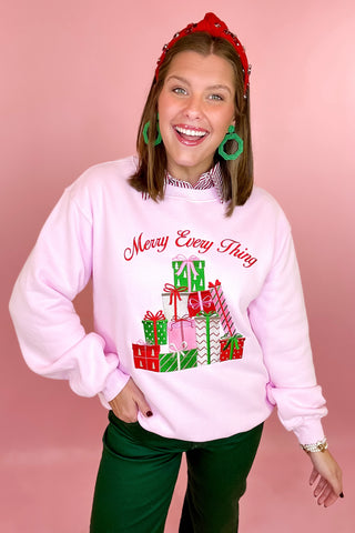 merry every thing christmas sweatshirt