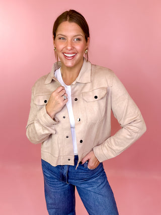 Suede Jacket