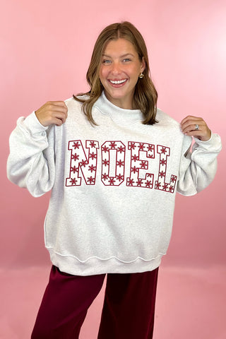 Mock Neck Sweatshirt Ash Grey