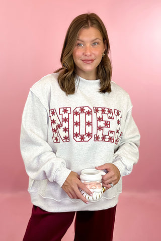 Mock Neck Sweatshirt Ash Grey