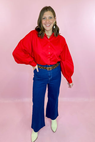 wide leg cropped jeans