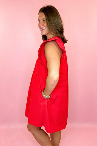 Mini Dress Red