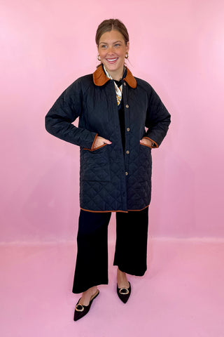 Quilted Jacket Black