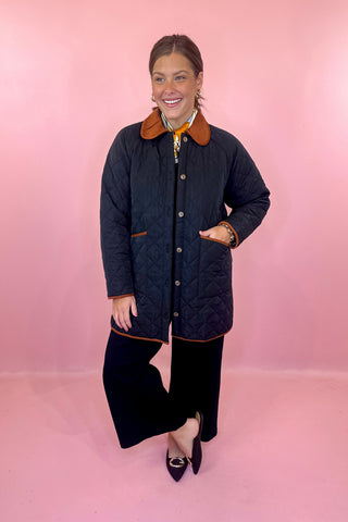 Quilted Jacket Black