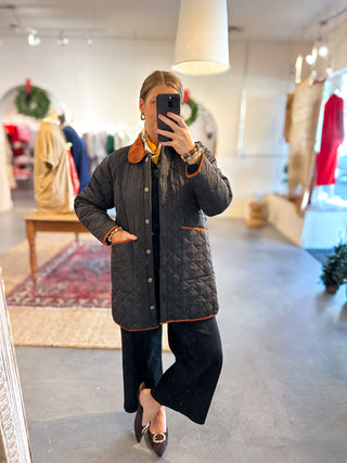 Quilted Jacket Black