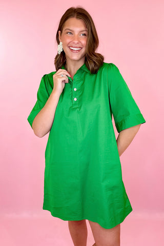 Mini Dress Green