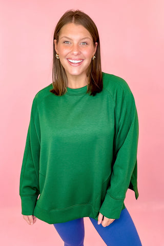 green scuba sweatshirt