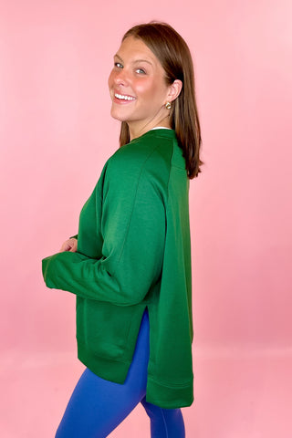 green scuba sweatshirt