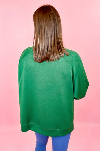 green scuba sweatshirt