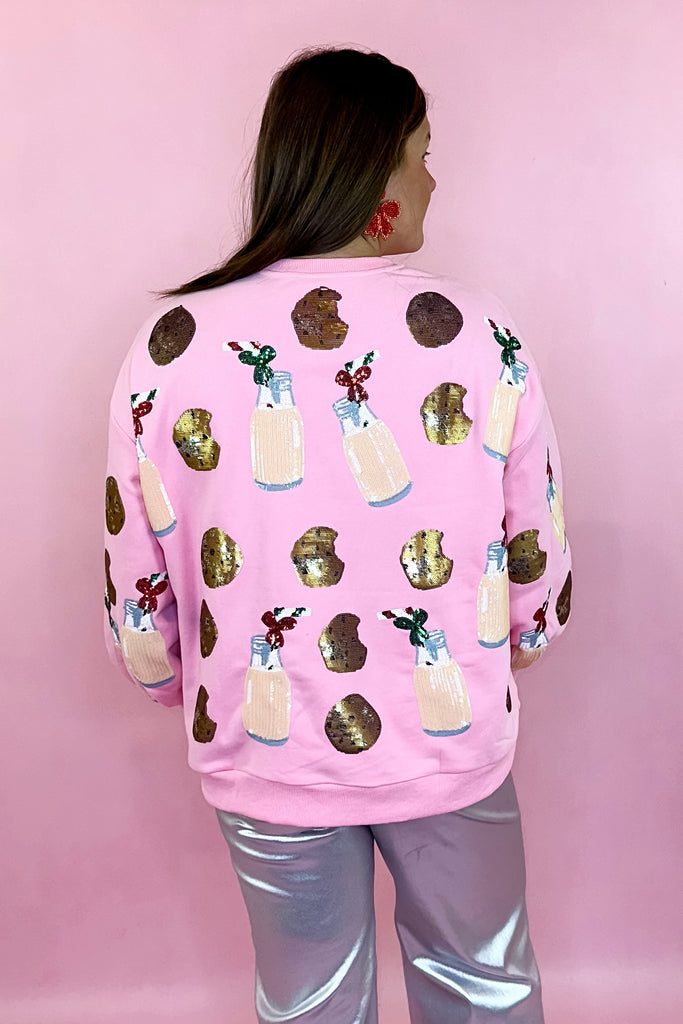 Queen of Sparkles Milk and cookies sweatshirt