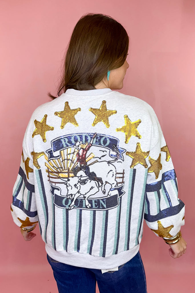 Queen Of Sparkles Rodeo Queen Sweatshirt