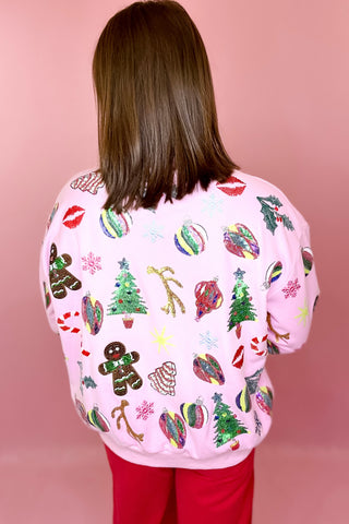 Queen Of Sparkles Christmas Icon Sweatshirt