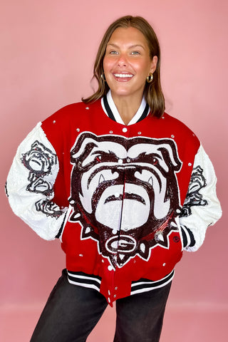 Queen Of Sparkles Licensed Georgia Bomber Jacket