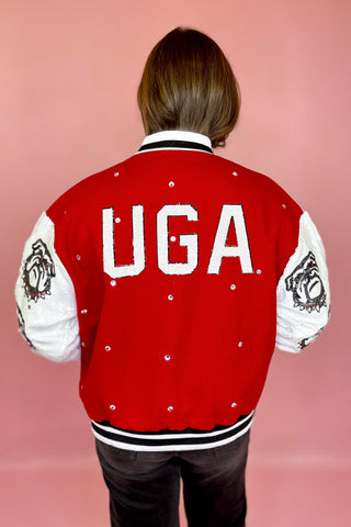 Queen Of Sparkles Licensed Georgia Bomber Jacket