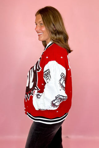Queen Of Sparkles Licensed Georgia Bomber Jacket