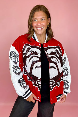 Queen Of Sparkles Licensed Georgia Bomber Jacket