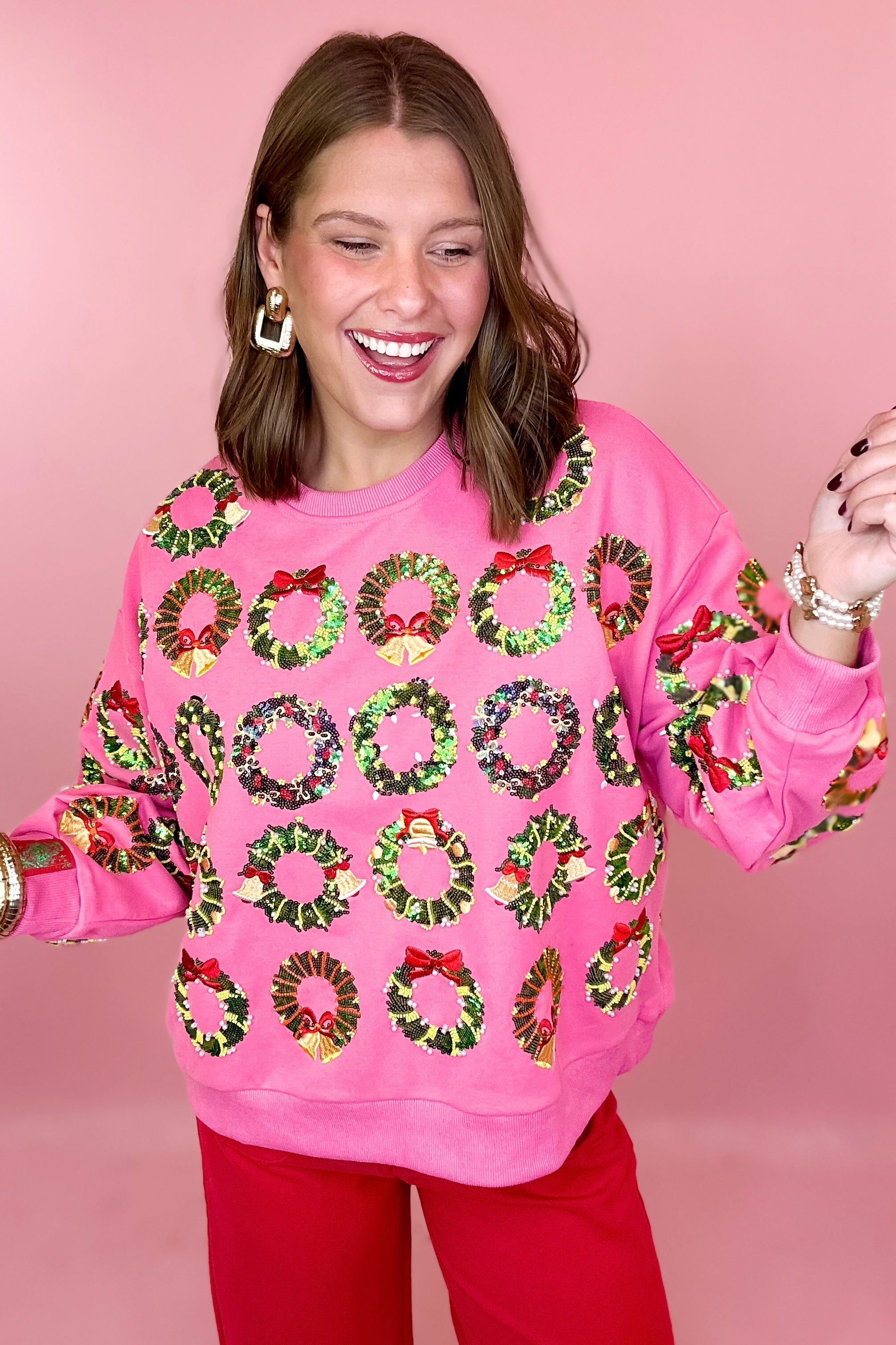 Sweets Queen Of Sparkles Sugar Rush Candy Sweatshirt – KCoutureBoutique