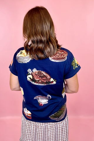 Navy Thanksgiving Dinner Tee