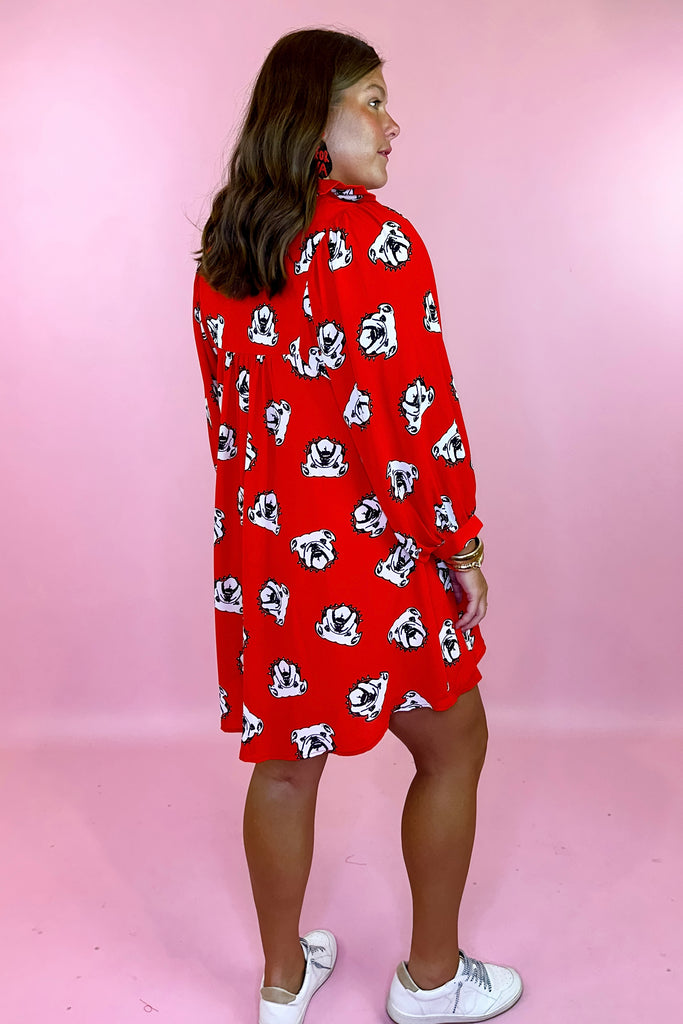 Adrienne Georgia bulldog dress